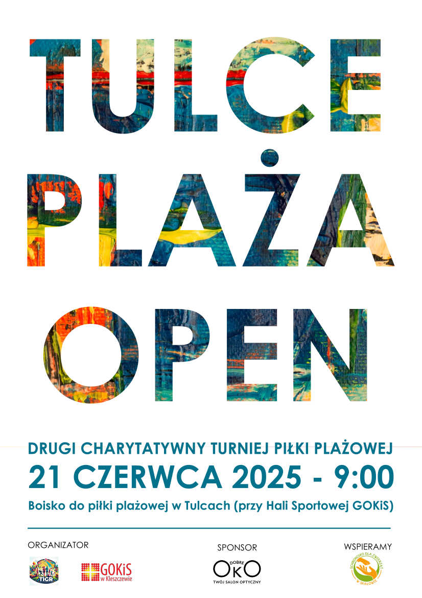 tulce_plaża_open_2025_plakat