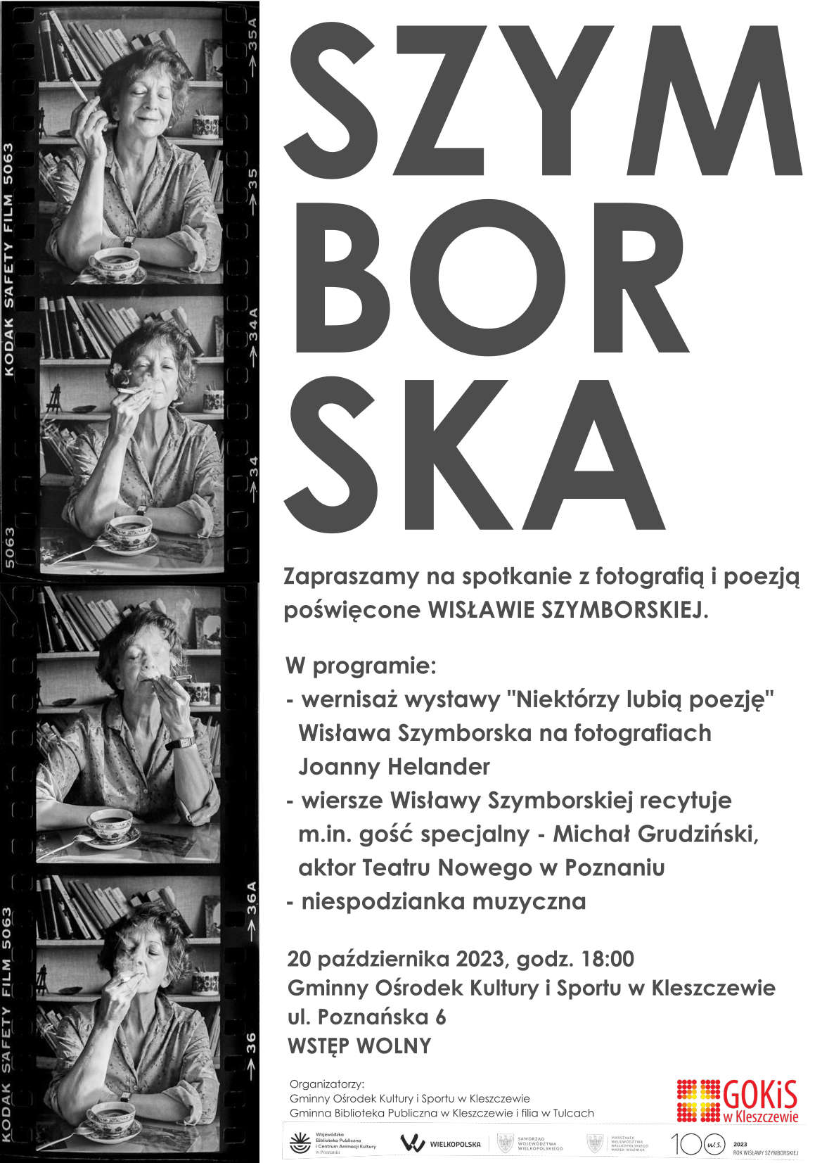 100 lat temu urodziła się Wisława Szymborska