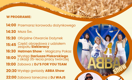 plakat dożynki