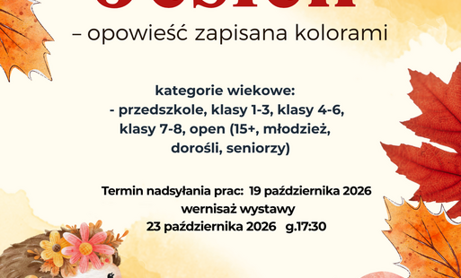 plakat jesień